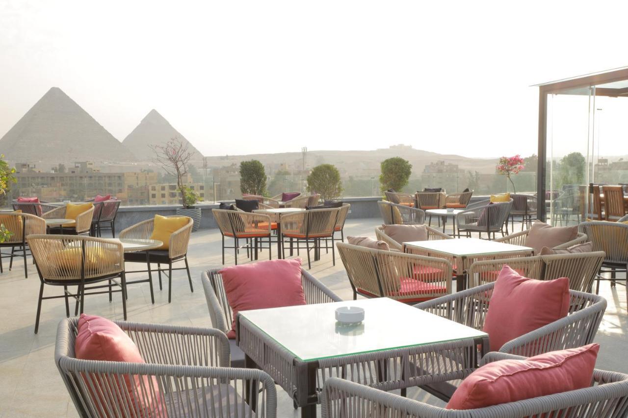 New Pyramid Front Hotel Al Kawm al Akhdar Exteriör bild