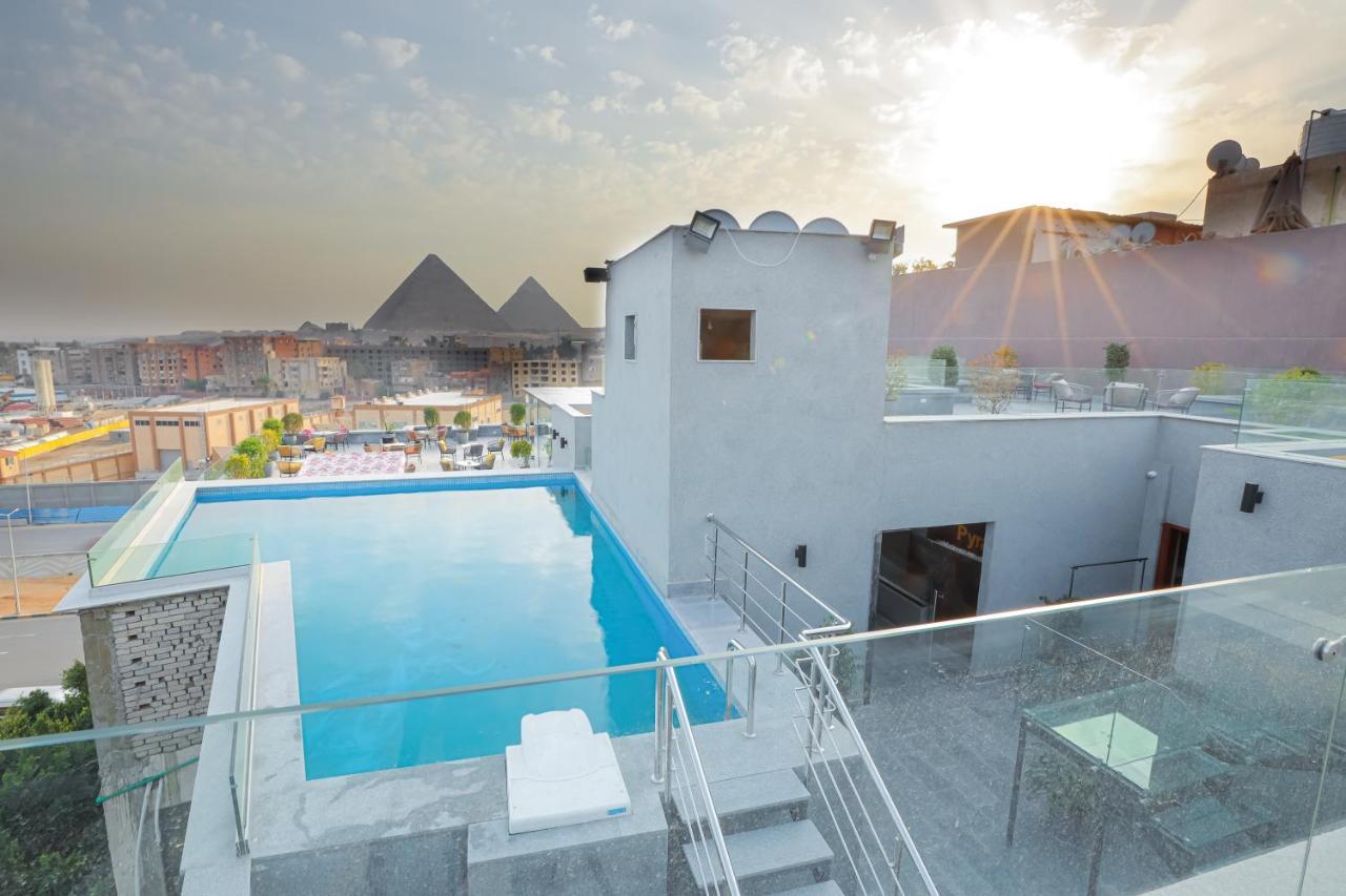 New Pyramid Front Hotel Al Kawm al Akhdar Exteriör bild